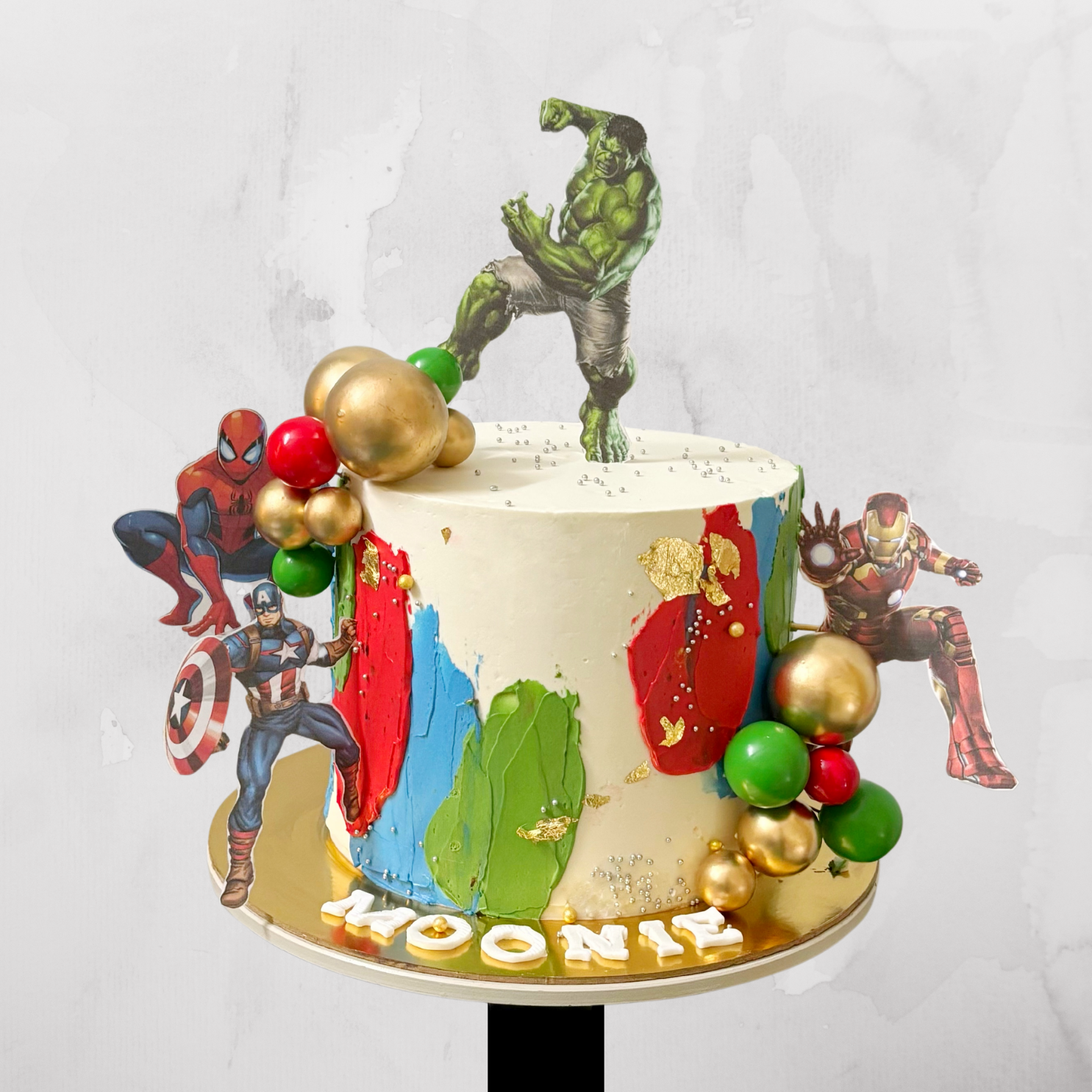 Hulk Smash Celebration Cake